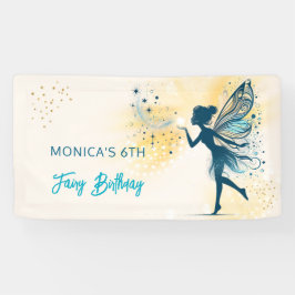 魔法妖精の塵と星の子供の誕生日 横断幕