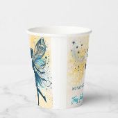 魔法妖精の塵と星の子供の誕生日 紙コップ (右)