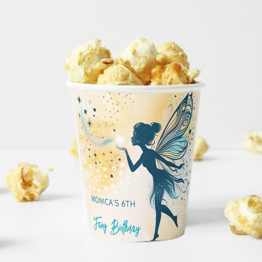 魔法妖精の塵と星の子供の誕生日 紙コップ