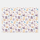 魔法学校装飾包装紙 ラッピングペーパーシート (正面)