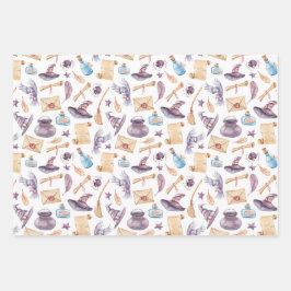 魔法学校装飾包装紙 ラッピングペーパーシート