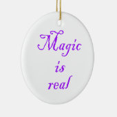 魔法実在が円オーナメント セラミックオーナメント (右)