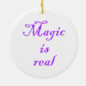魔法実在が円オーナメント セラミックオーナメント (裏面)