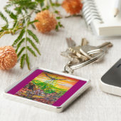 魔法対決 キーホルダー (側面)