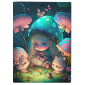 魔法小妖精や小人モーメント クリップボード (裏面)