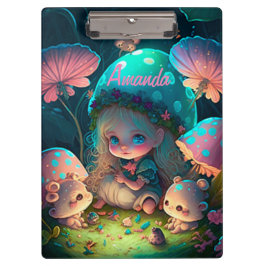 魔法小妖精や小人モーメント クリップボード