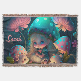 魔法小妖精や小人モーメント スローブランケット