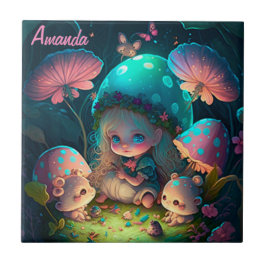 魔法小妖精や小人モーメント タイル