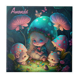 魔法小妖精や小人モーメント タイル