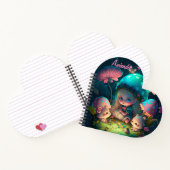 魔法小妖精や小人モーメント ノートブック (内部)