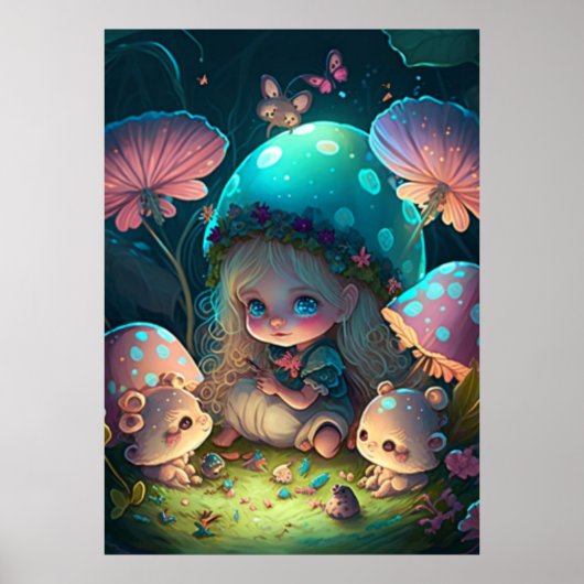 魔法小妖精や小人モーメント ポスター (正面)