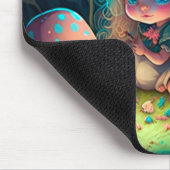 魔法小妖精や小人モーメント マウスパッド (コーナー)