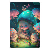 魔法小妖精や小人モーメント ミニクリップボード (裏面)