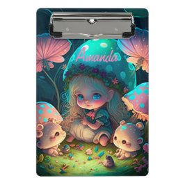 魔法小妖精や小人モーメント ミニクリップボード