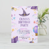 魔法少女パープルバースデーパーティーInvita 招待状 (スタンド正面)