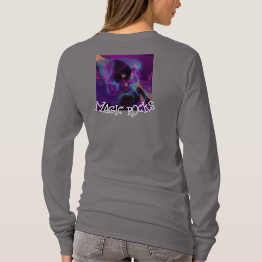 魔法岩 Tシャツ (裏面)