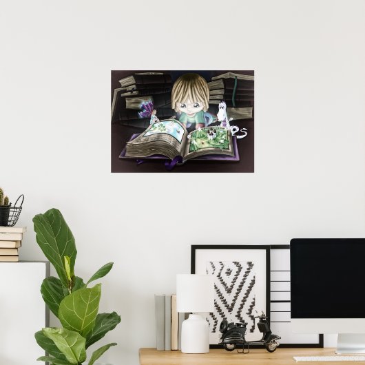 魔法帳 ポスター (ホームオフィス)