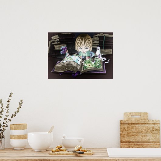 魔法帳 ポスター (キッチン)