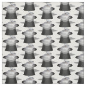 魔法帽子のウサギ ファブリック (見本)