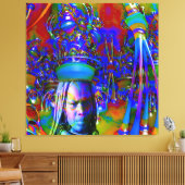 魔法帽子 キャンバスプリント (インサイチュ (リビング))