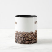 魔法愛好家のためのコーヒー豆ポーションおもしろい マグカップ (中央)