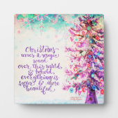 魔法感動的紫プラーク フォトプラーク (正面)