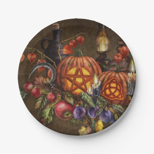 魔法感謝祭 ペーパープレート (正面)