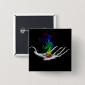 魔法手ボタン 缶バッジ (正面&裏面)