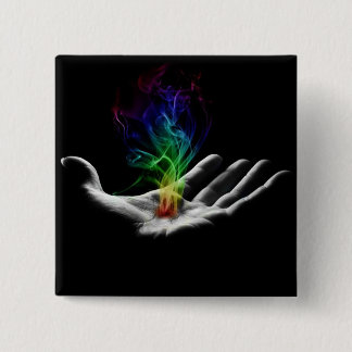 魔法手ボタン 缶バッジ