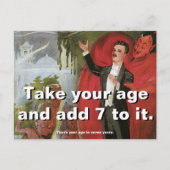 魔法手品 ポストカード (正面)