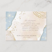 魔法抽象芸術グリッターベビー エンクロージャーカード (正面)