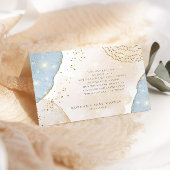 魔法抽象芸術グリッターベビー エンクロージャーカード