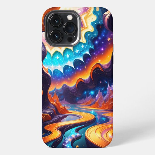 魔法抽象芸術2 iPhoneケース (裏面)