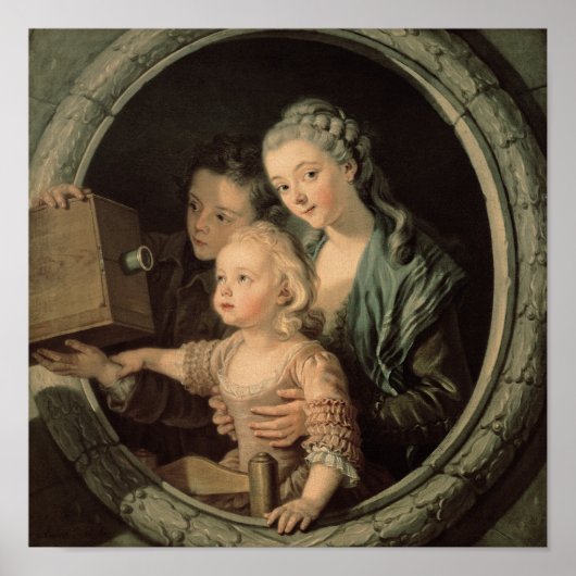 魔法提灯, 1764 ポスター (正面)