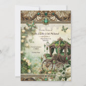 魔法救の日 – 魔法の森の馬車 招待状 (裏面)