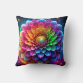 魔法数々の色の枕カバー クッション (裏面)