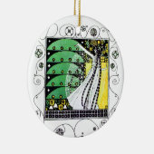 魔法春 セラミックオーナメント (右)