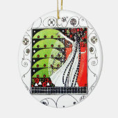 魔法春 セラミックオーナメント (左)