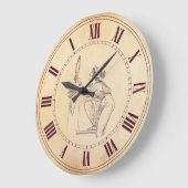 魔法時計のユーモアは、若い ラージ壁時計 (傾斜)