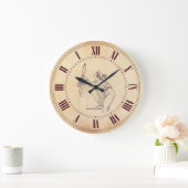 魔法時計のユーモアは、若い ラージ壁時計 (ホーム)