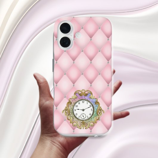 魔法時計オンPink iPhone / iPadケース Case-Mate iPhoneケース