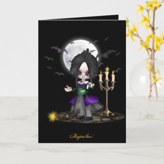 魔法時間 カード (黄色い花)