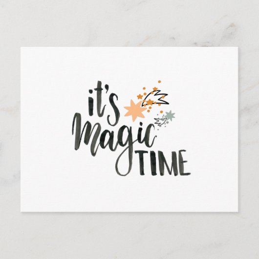 魔法時間 ポストカード (正面)