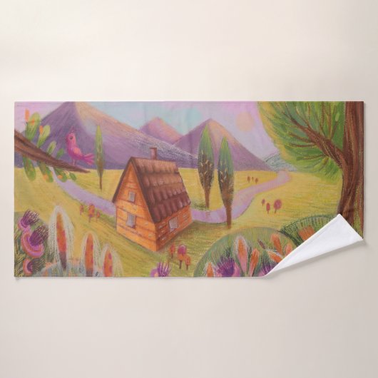 魔法景観 バスタオルセット (バスタオル)