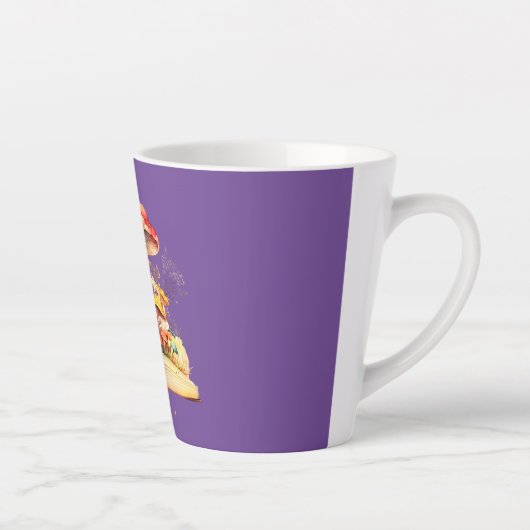 魔法書 カフェラテマグ (右)