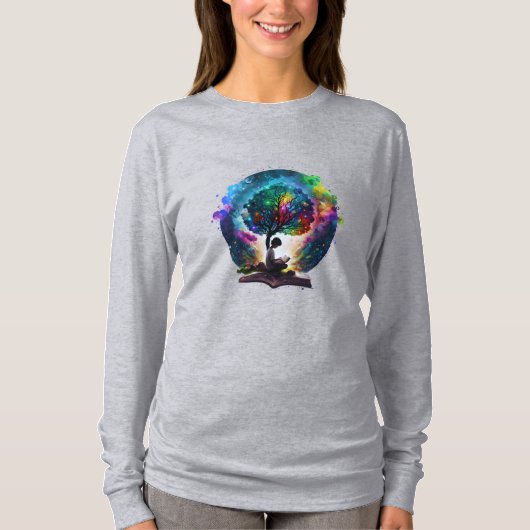 魔法書 Tシャツ (正面)