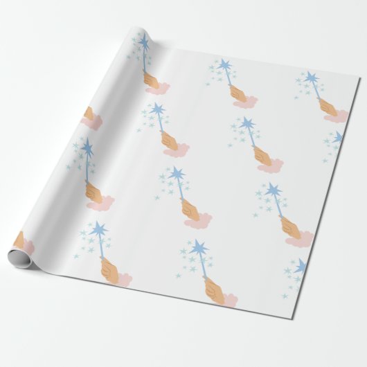 魔法杖 ラッピングペーパー (アンロールド)