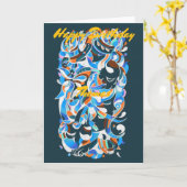 魔法林 カード (黄色い花)