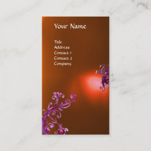魔法果実モノグラムオレンジ 名刺