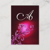 魔法果実モノグラムパープルレッドブルゴーニュ 名刺 (裏面)